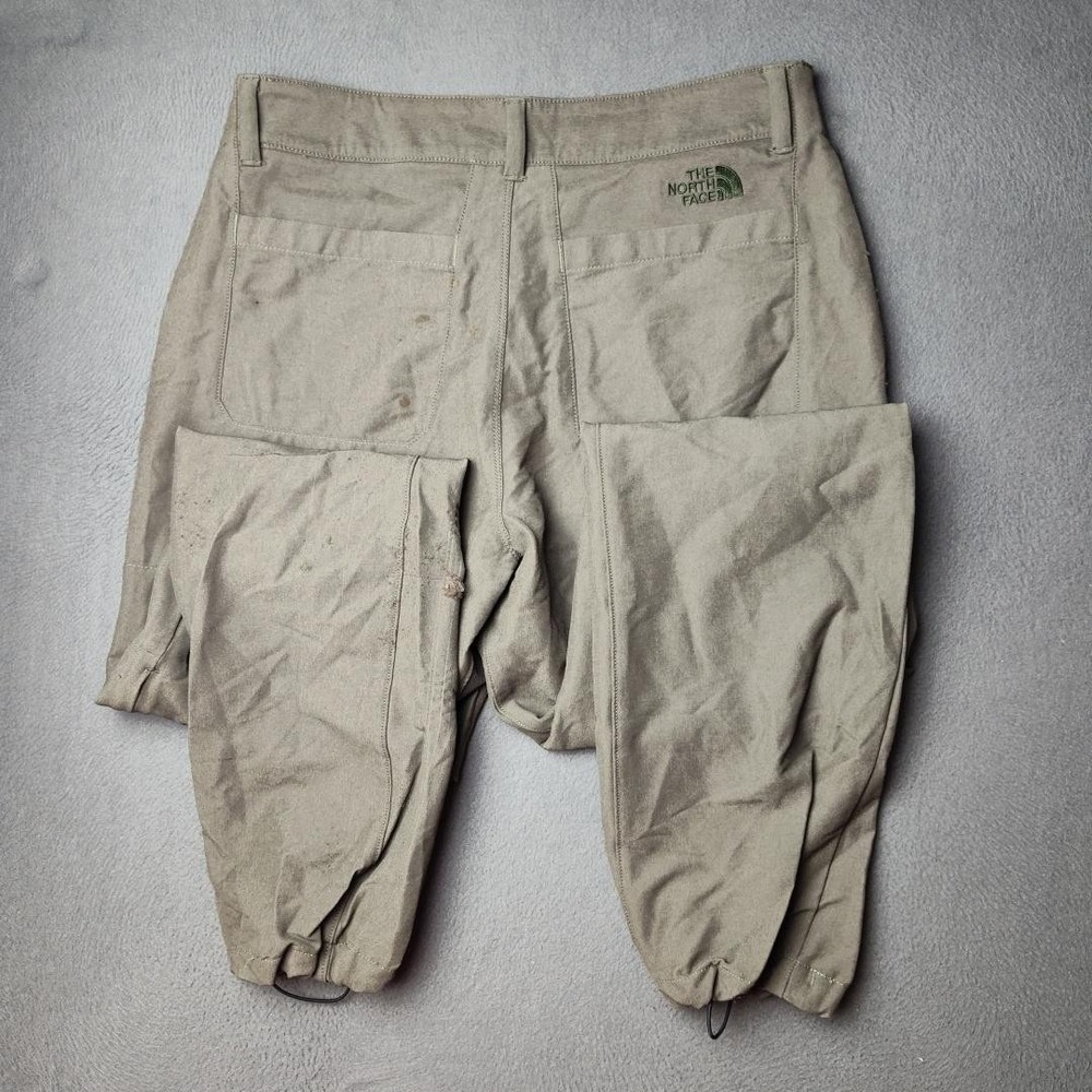 The North Face Pants Mens 30x30 Khaki Climbing Nylon Drawcord Cuffs Tapered - Picture 6 of 16